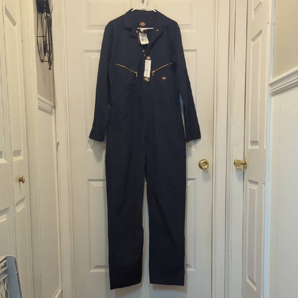 NWT Men's Navy Blue Dickies Coveralls